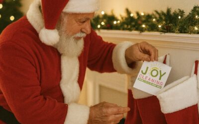 House Cleaning Gift Certificates: Santa Brings J.O.Y This Holiday Season 🎅✨